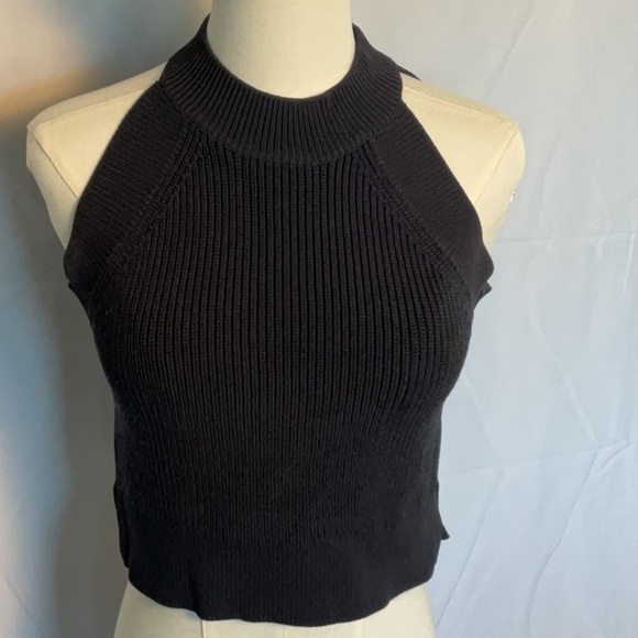 Wilfred Crevier Knit top in blue size S - Picture 2 of 6